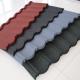 Building Roofing Materials Stone Coated Steel Shingle Roofing Tiles in Red Brown Grey