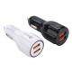OEM Quick Charging  USB Car Charger Over Load Protection For Mobile Phone