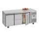 Commercial Hotel Supermarket Equipment Freezer Refrigeration Equipment Italy Table Under Counter Refrigerator