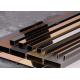 8k Mirror Stainless Steel U Profile , Collisionproof Flexible U Channel Moulding