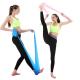 Width 15cm 60lbs Flat Latex Resistance Bands Not Loop For Workout