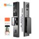 Luxurious facial recognition lock with high-quality visual intercom and real-time monitoring