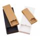 Craft paper die cut custom soap bar packaging box with window
