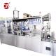 Pneumatic Lifting Aseptic Gable Box Filling Machine for Milk Carton Packing Container