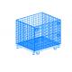 Folding Wire Mesh Container / Small Mesh Containers Strong Structure