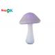 Polyester Inflatable Lighting Decoration With LED Light For Party / Blow Up Mushroom