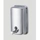 Hospital Stainless Steel Manual Hand Soap Dispenser 1200ml Polish Finish