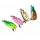 best sale new 55mm 12.5g stainless steel hook soft narrow mouth frog