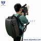 Security Backpack GPS WIFI5.8G Drone Signal Jammer 5000M Military VIP Protection