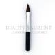 SA8000 Pointed Disposable Lip Brush lip blending brush Silver Ferrule