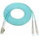 OM3 Aqua Green Duplex Multimode CATV Patch Cord Jumper