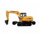Mini Wheel Excavator  & crawler  Excavator Track With Hydraulic Attachments 7730*2510*2750mm
