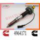 Diesel QSK19 Common Rail Fuel Pencil Injector 4964171 Y431K05558 Y431K05417 