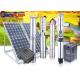 SS201 High Lift Solar Borehole Pumps 30M Deep Well Submersible Pump