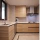 Solid Wood Furniture Fitted Kitchen Cabinets Plywood / MDF Material