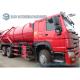 18000 L HOWO Sewer Flushing Truck 336hp Vacuum Suction Sewage Truck