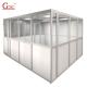 Aluminum Profile GMP Cleanroom , 0.45m/S Iso Class 8 Clean Room