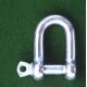 Wide Jaw Dee Shackle Stainless Steel (Lifting D Shackle, Marine Shackle)