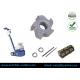 Von Arx Fr200 Sc8e Fs200 Electric Scarifier Milling Cutters 8 With Carbide Cutter