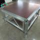 Factory stage platform aluminum stage  platform with red color groud platform