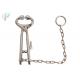Bull Holders Bull Tongs Veterinary Tools And Equipment For Cow And Cattle With 35cm Chain