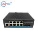 UT28GM-SFP L2 Managed Industrial 2x1000M SFP port+ 8x10/100/1000M RJ45+1xConsole port -40 ~+85 ℃ Ethernet Switch