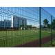 Galvanized Welded Wire Mesh Sheets , Green Welded Wire Fence Multi Purpose