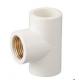 SCH 40 PVC Tee with Brass ASTM D2466 AN22