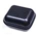 Durable Dust Proof EVA Headphone Case PU Leather Velvet Lining Organizer