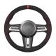 Hand Stitching Steering Wheel Cover for Mazda 3 2020 Protect and Personalize Your Car