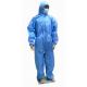 SMS XXL Disposable Protective Clothing Anti - Static With Elastic Cuff And Cap
