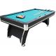 Fashionable 84 Inch Pool Table , Billiards Game Table With Solid Wood Cue