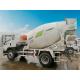 350L / 300L / 400L Concrete Mixer Truck , Hydraulic Front Load Concrete Truck