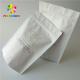 White Plastic Stand Up Body Scrub Cosmetic Packaging Bag For Sea Salt Bathing Skin Care