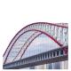 Prefabricated Steel Truss Pedestrian Bridge Design Bailey Bridge Structures