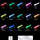 ABS PC Material Color-changing Remote Controlled LED Glow Sticks for Fans Club Concert