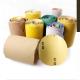 9inch Self-adhesive Sandpaper Disc Roll for Auto Parts Polishing and Grinding Gold