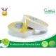 Yellow Embroidery Decorative Double Side Tape With Acrylic Glue