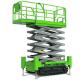 Aerial Work Platform 230kg Self Propelled Hydraulic Tracked Scissor Lift