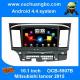 Ouchuangbo car media dvd android 4.4 system for Mitsubishi lancer 2015 with Quad Core 16G HD 1024*600