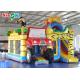 Custom White Inflatable Bounce Castle Party Wedding Bouncer House And Slide Combo