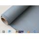 590G 0.45mm Grey Silicone Coated Fiberglass Fabric For Fire Resistant Blanket