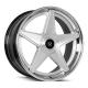 Audi S5 3PC Forged Aluminum Alloy Rims Staggered 19 And 20 Plished Satin Black Disc