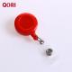 Deyi Round Retractable Plastic Badge Reel With Alligator Clip for Nurses Cute Badge Reel Office Merch