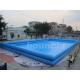 Double Layer Giant Outdoor Inflatable Water Pool For Commercial Use