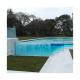 Backyard Infinity Edge Pool with Acrylic Glass View Window and 30-950mm Thickness