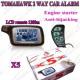 Auto Accessories Electronics 2 Way Paging Car Alarm System,TOMAHAWK Russian Version X5