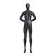 Upright Motion Sports Mannequin Display Matte Fiber Glass Female Model