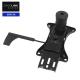 Black Steel Adjustable Office Chair Mechanism Replacement With Gas Lift System