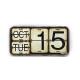 Shabby Chic Modern Custom Metal House Number Signs , Decorative Metal Signs Plaques